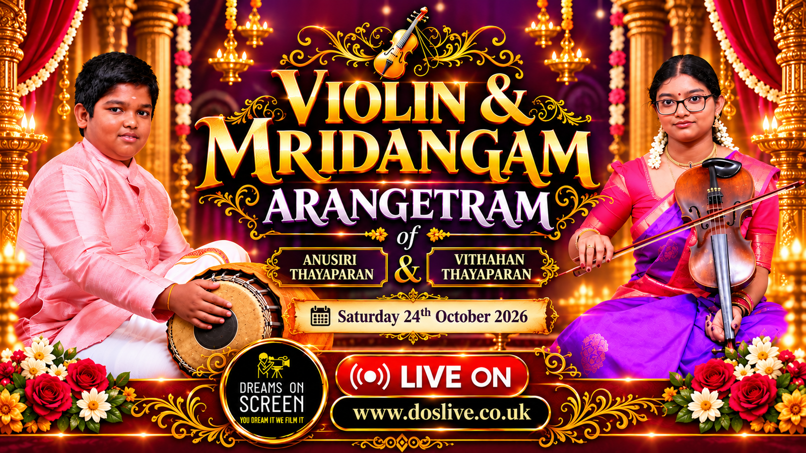 Violin and Mridangam Arangetram thumbnail